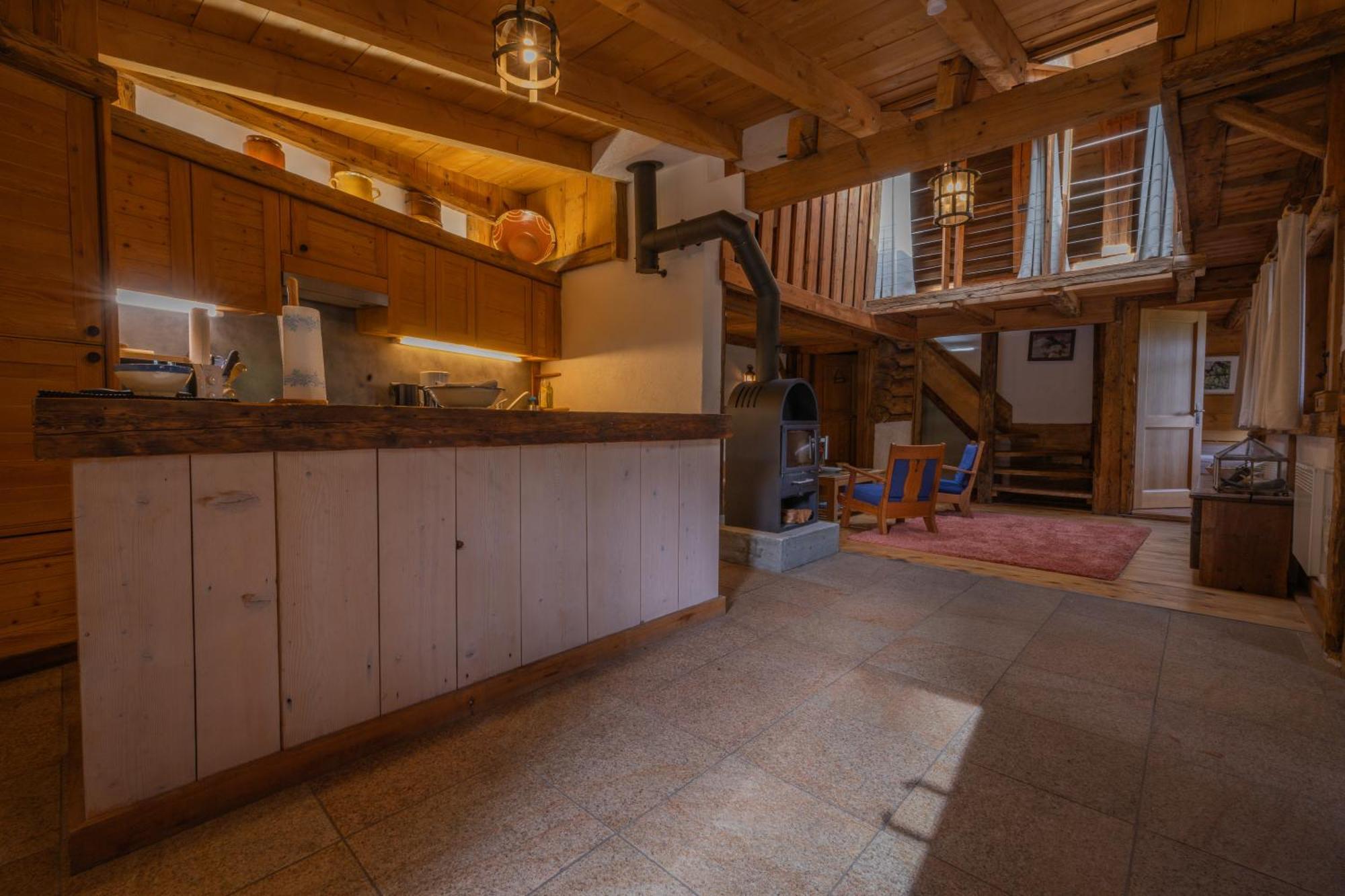 Chalet Les Rindes Нендаз Екстериор снимка