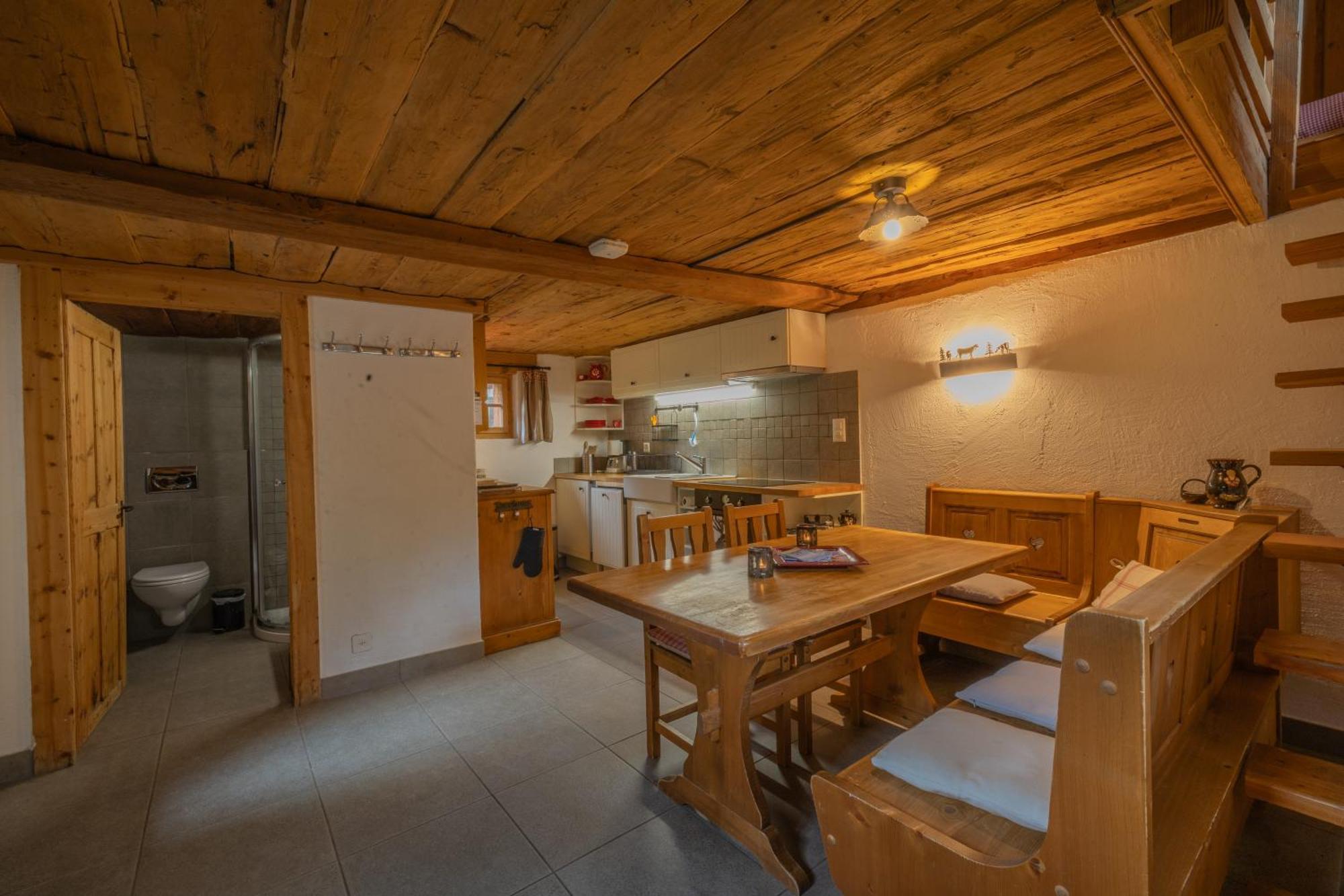 Chalet Les Rindes Нендаз Екстериор снимка